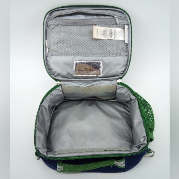Pottery Barn Kids Lunchbox Lunch Box Green Blue Isolated 2020 Children School - Picture 4 of 12